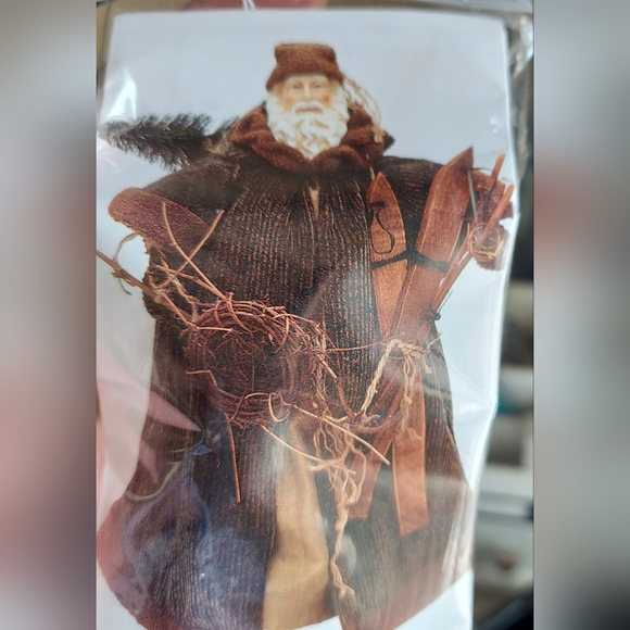 Mangelsen Vintage Porcelain SANTA Head & Hands Set 3" New -inOriginal Pa… - Picture 7 of 7